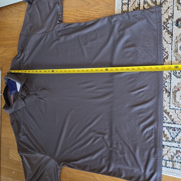 CHAMPION BRAND MENS BIG AND TALL BROWN SHORT SLEEVE POLO SHIRT SIZE 3XL - Picture 9 of 10